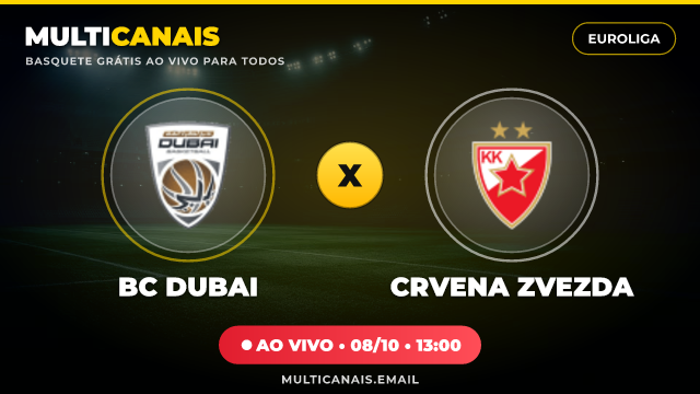 Banner BC Dubai x Crvena Zvezda