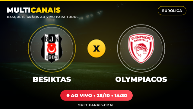 Banner Besiktas x Olympiacos