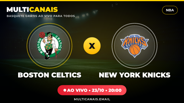 Banner Boston Celtics x New York Knicks