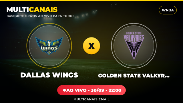 Banner Dallas Wings x Golden State Valkyries