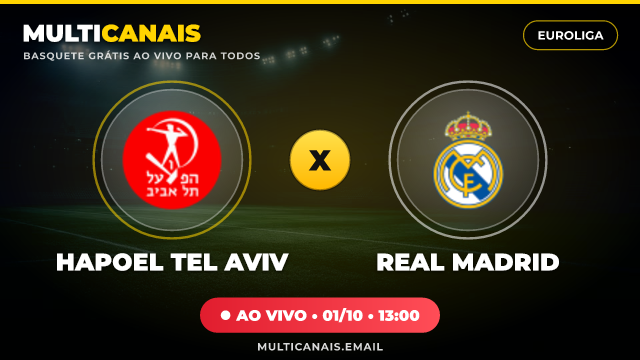 Banner Hapoel Tel Aviv x Real Madrid