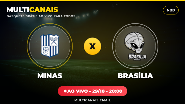 Banner Minas x Brasília