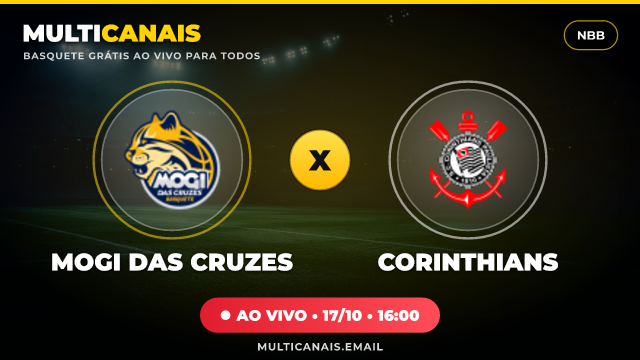 Banner Mogi das Cruzes x Corinthians