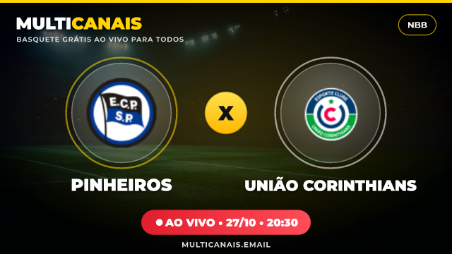 Banner Pinheiros x União Corinthians