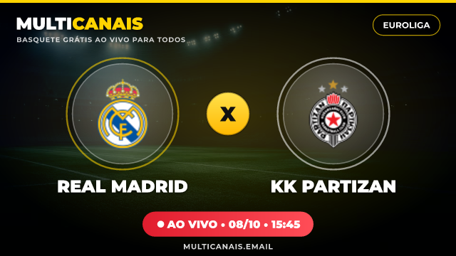 Banner Real Madrid x KK Partizan