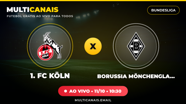 Banner 1. FC Köln x Borussia Mönchengladbach