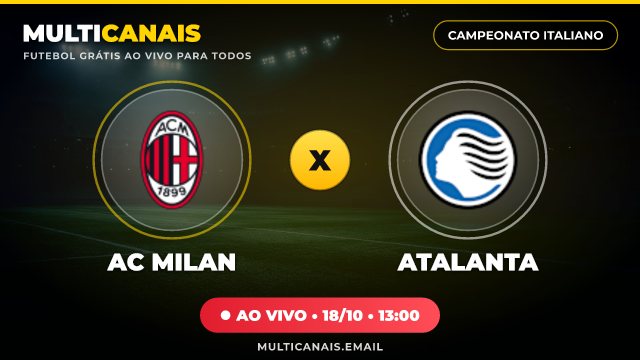 Banner AC Milan x Atalanta