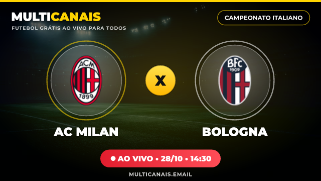 Banner AC Milan x Bologna