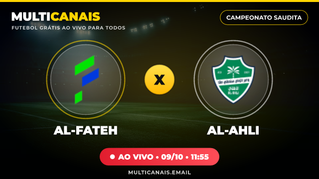 Banner Al-Fateh x Al-Ahli