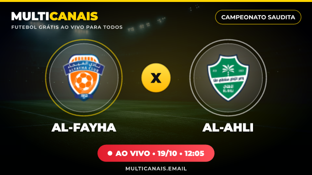 Banner Al-Fayha x Al-Ahli