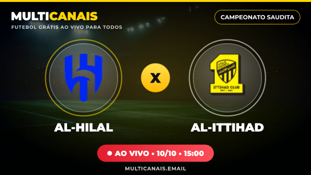 Banner Al-Hilal x Al-Ittihad