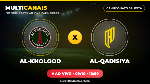 Banner Al-Kholood x Al-Qadisiya