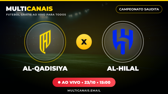 Banner Al-Qadisiya x Al-Hilal
