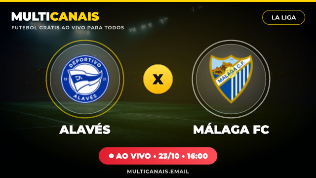 Banner Alavés x Málaga FC