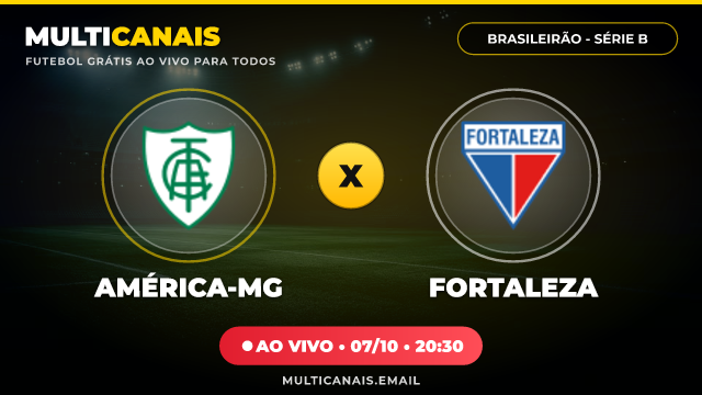 Banner América-MG x Fortaleza