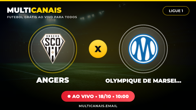 Banner Angers x Olympique de Marseille