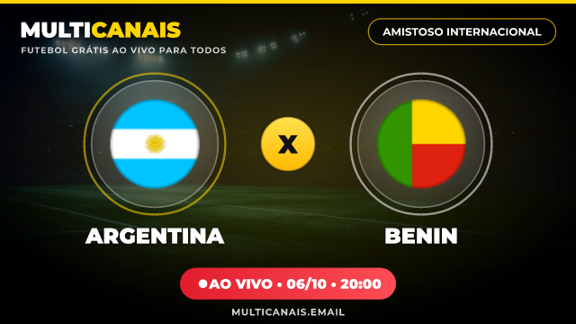 Banner Argentina x Benin
