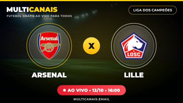Banner Arsenal x Lille