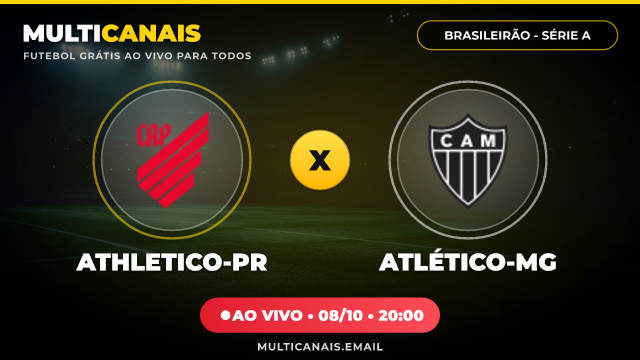 Banner Athletico-PR x Atlético-MG
