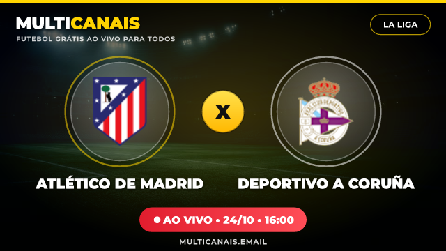 Banner Atlético de Madrid x Deportivo A Coruña