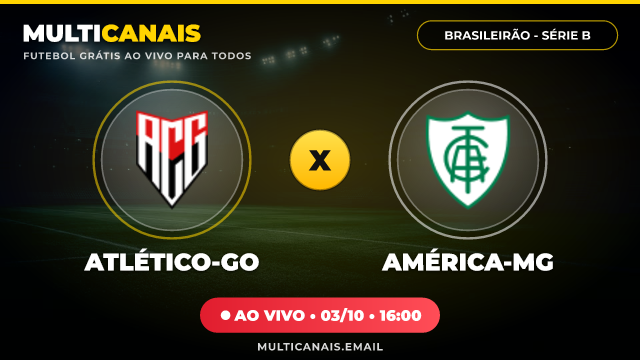 Banner Atlético-GO x América-MG