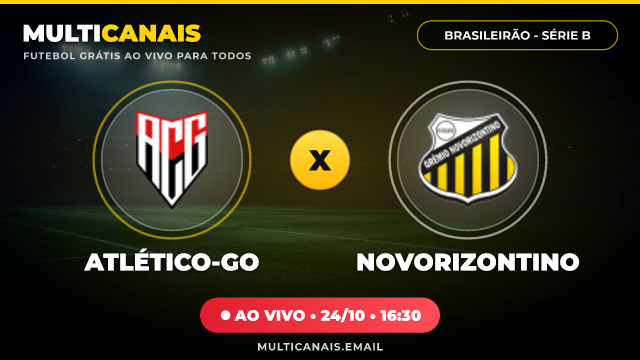 Banner Atlético-GO x Novorizontino