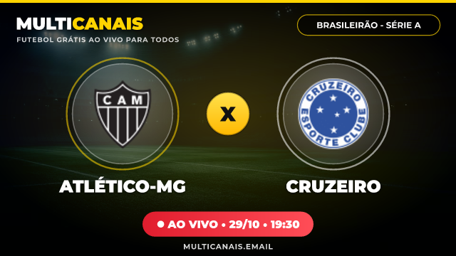 Banner Atlético-MG x Cruzeiro