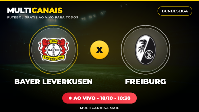 Banner Bayer Leverkusen x Freiburg