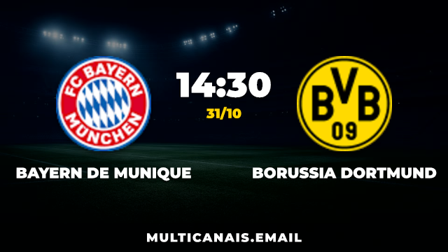 Banner Bayern de Munique x Borussia Dortmund