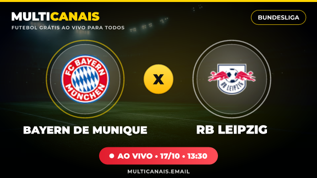 Banner Bayern de Munique x RB Leipzig