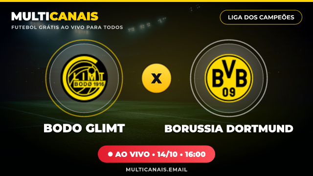 Banner Bodo Glimt x Borussia Dortmund