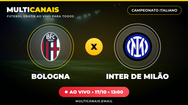 Banner Bologna x Inter de Milão