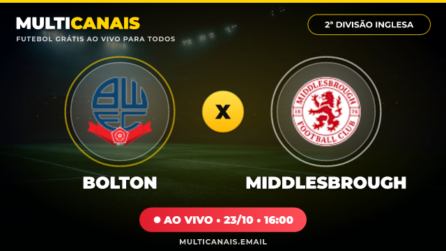 Banner Bolton x Middlesbrough