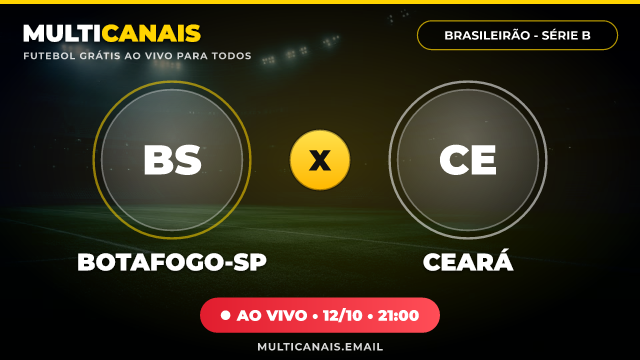 Banner Botafogo-SP x Ceará