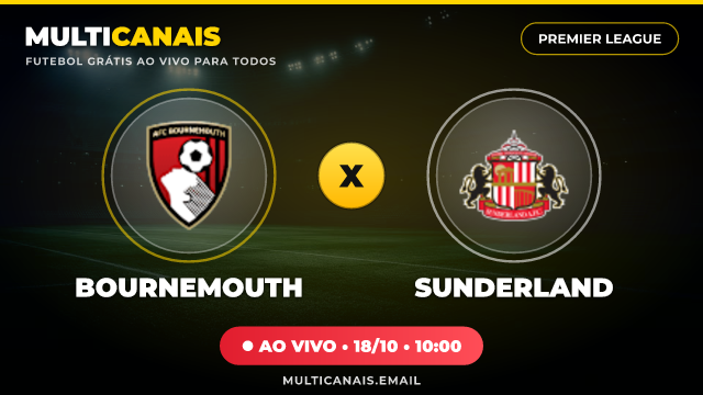 Banner Bournemouth x Sunderland
