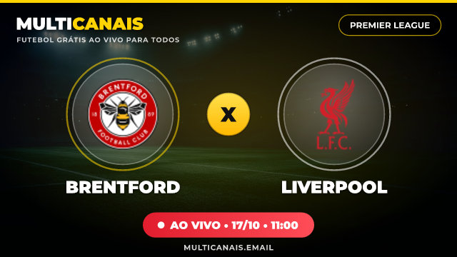 Banner Brentford x Liverpool