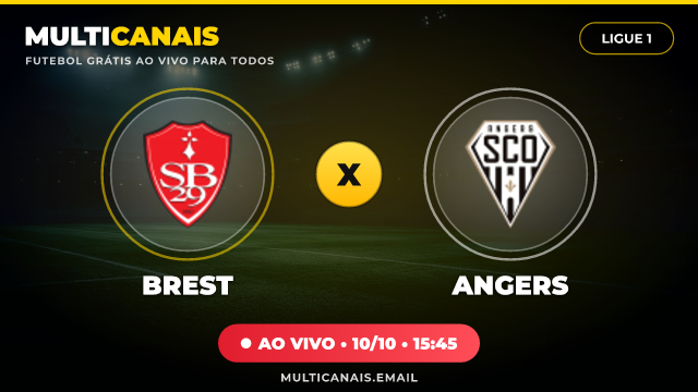 Banner Brest x Angers