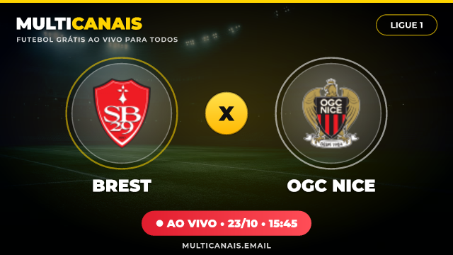 Banner Brest x OGC Nice
