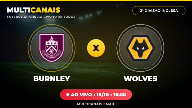 Banner Burnley x Wolves