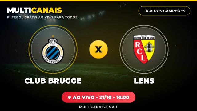 Banner Club Brugge x Lens