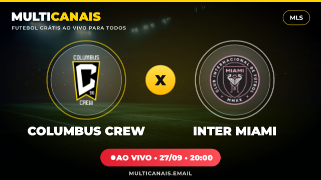 Banner Columbus Crew x Inter Miami