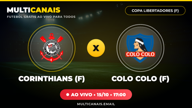 Banner Corinthians (F) x Colo Colo (F)