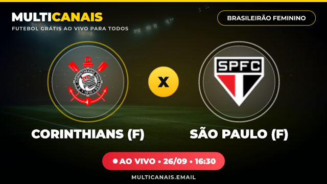 Banner Corinthians (F) x São Paulo (F)