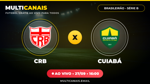 Banner CRB x Cuiabá