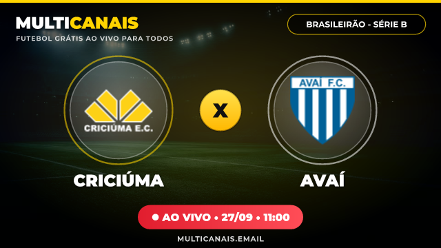 Banner Criciúma x Avaí