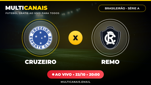 Banner Cruzeiro x Remo