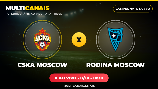 Banner CSKA Moscow x Rodina Moscow
