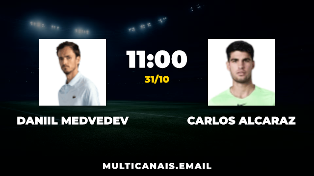 Banner Daniil Medvedev x Carlos Alcaraz