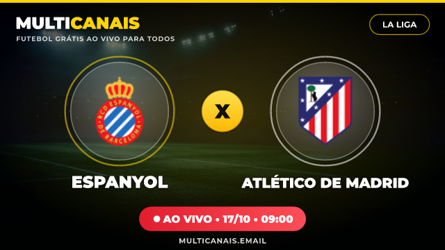 Banner Espanyol x Atlético de Madrid