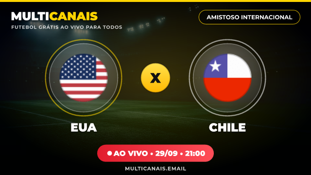 Banner EUA x Chile